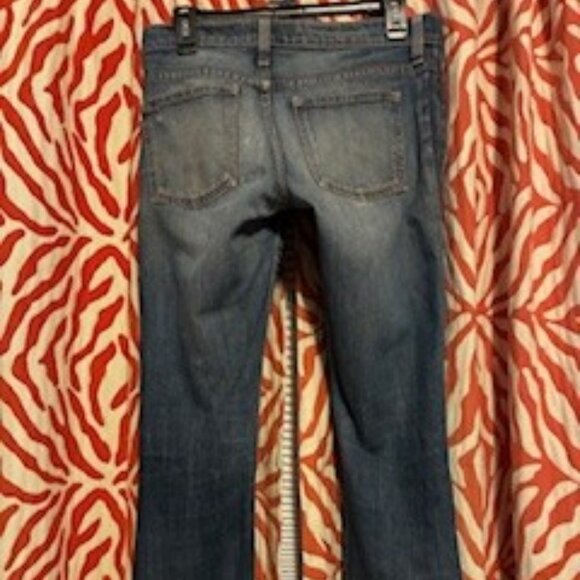 Vintage Old Navy Denim, Black Stars on front, low rise, size 4, Cotton, Elastane - Picture 5 of 8